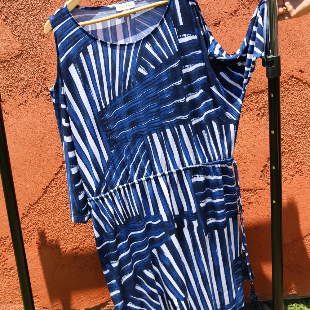 Blue Calvin Klein Dress